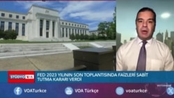 ABD Merkez Bankası faiz oranını sabit tuttu, 2024'te üç kez faiz indirimi yapılabileceği sinyali verdi 