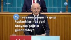 Yeni yasama yılının ilk grup toplantılarında anayasa çağrısı gündemdeydi