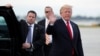 U.S. President Donald Trump arrives to board Air Force One to return to Washington at the conclusion on their holiday vacation, from Palm Beach International Airport in West Palm Beach, Florida, Jan. 1, 2018.