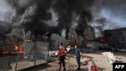 İsrail jetleri Gazze bombardımanına devam ediyor. 