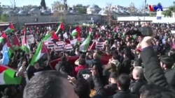 İstanbul'da Kudüs Protestosu